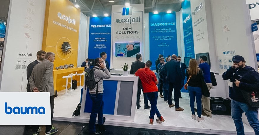 Cojali sorprende en Bauma con sus soluciones tecnológicas para maquinaria de construcción